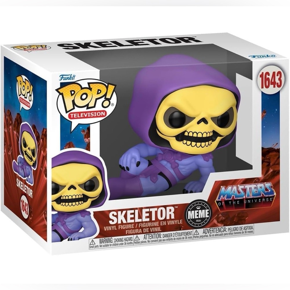 Funko pop TV #1643 Masters of the Universe Skeletor Brand New